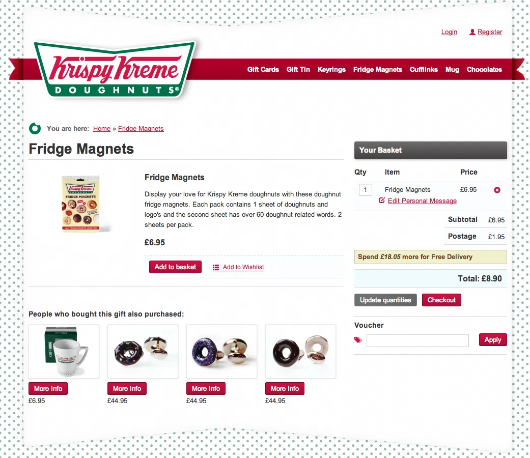 Krispy Kreme Gifts Store 