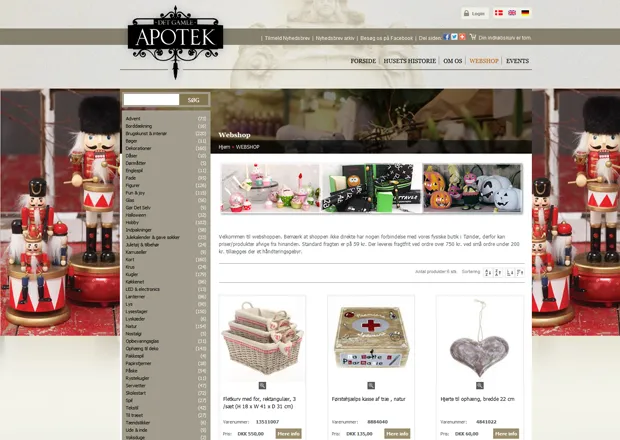 Product Listing Page