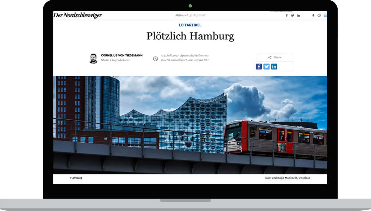 Leitartikel - nordschleswiger.dk