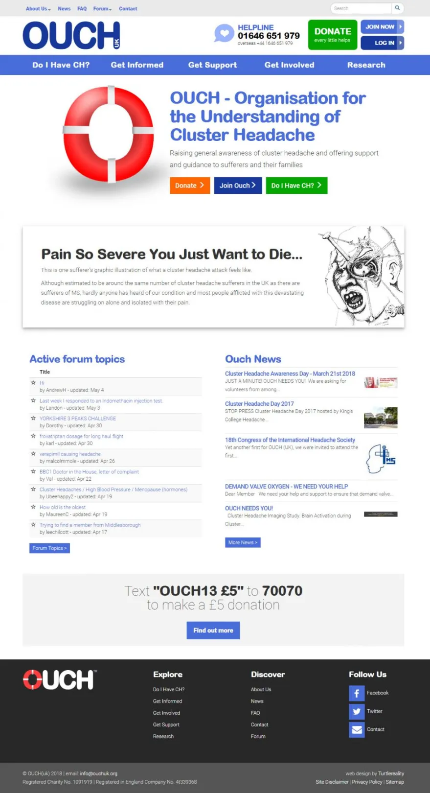 OUCH(uk) UK National Charity Website