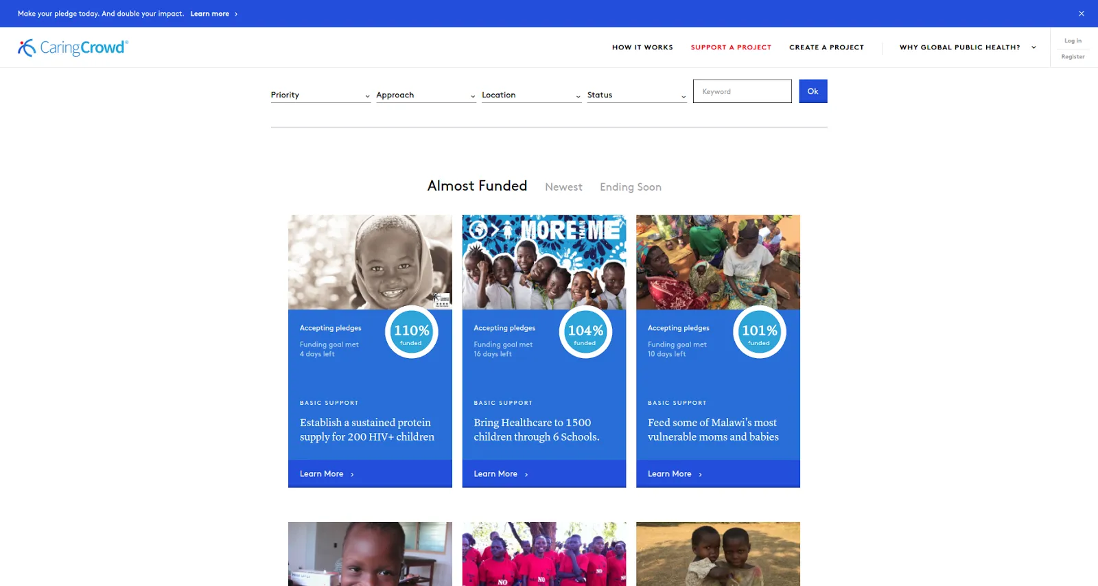 CaringCrowd Search