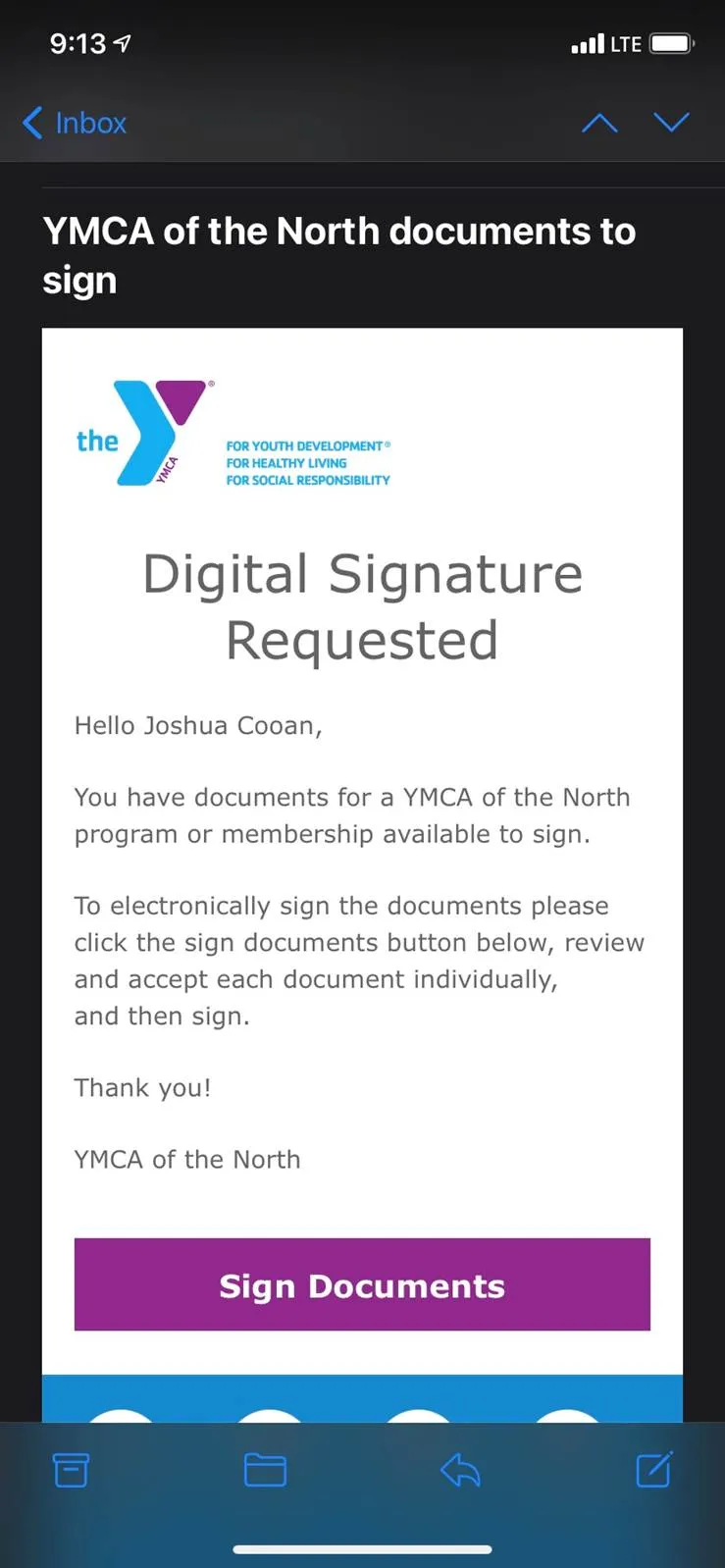 Phone View for RDSC email