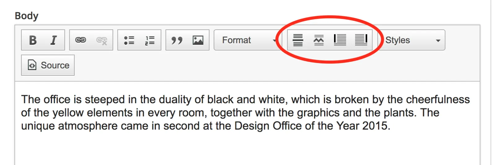 Reference decorators