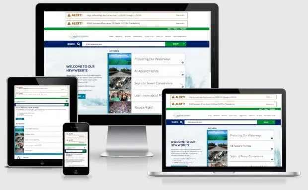 Martin County's new Drupal website is responsive to meet Floridians on the go.
