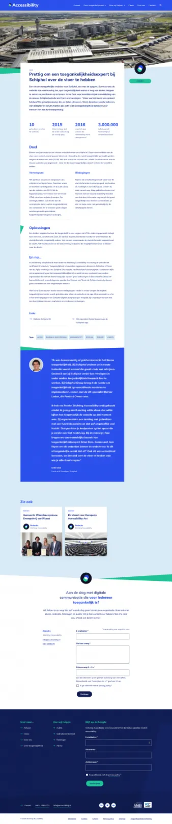 A case study on Accessibility.nl