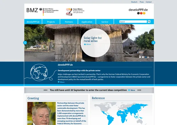 Screenshot www.developpp.de