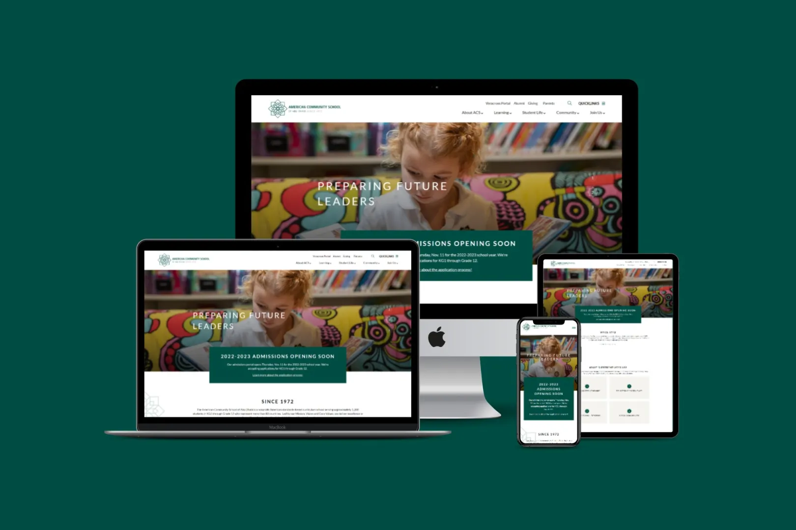 ACS responsive site 