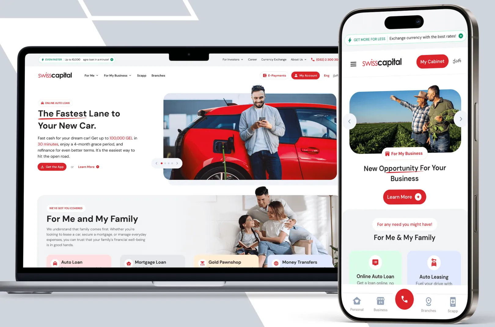 Swiss Capital Homepage