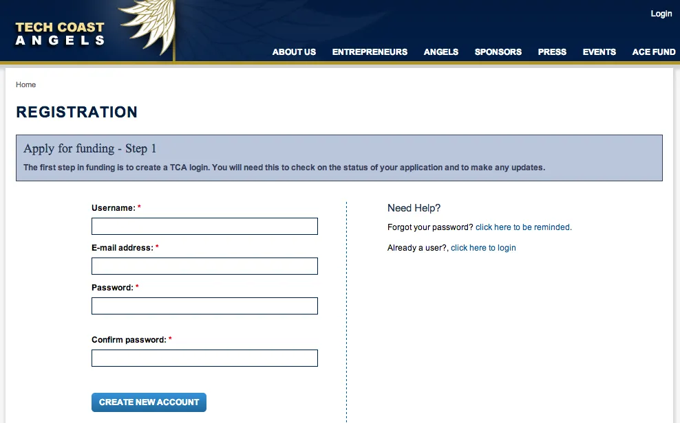 TCA Registration
