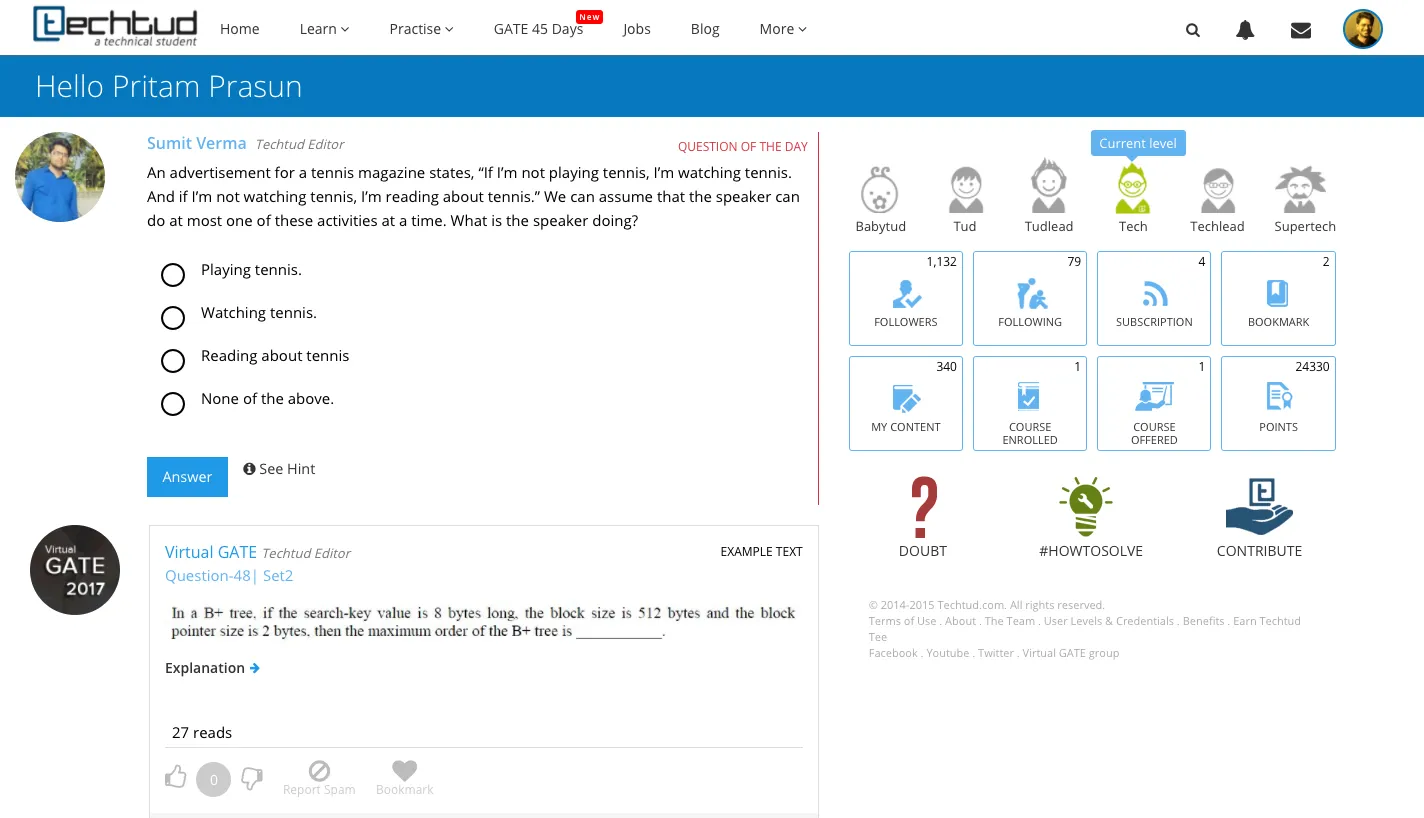 Techtud Dashboard