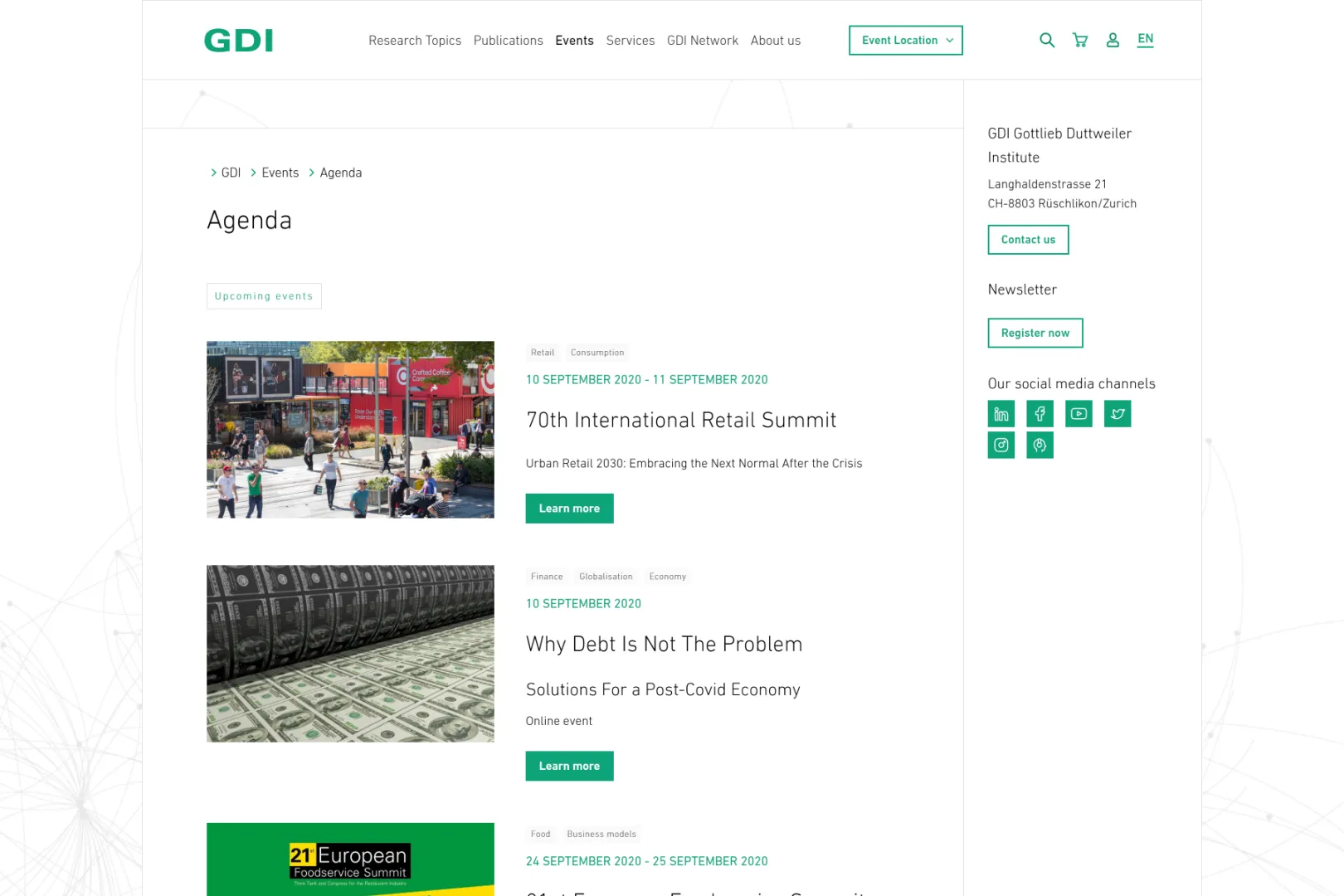 gdi.ch Events