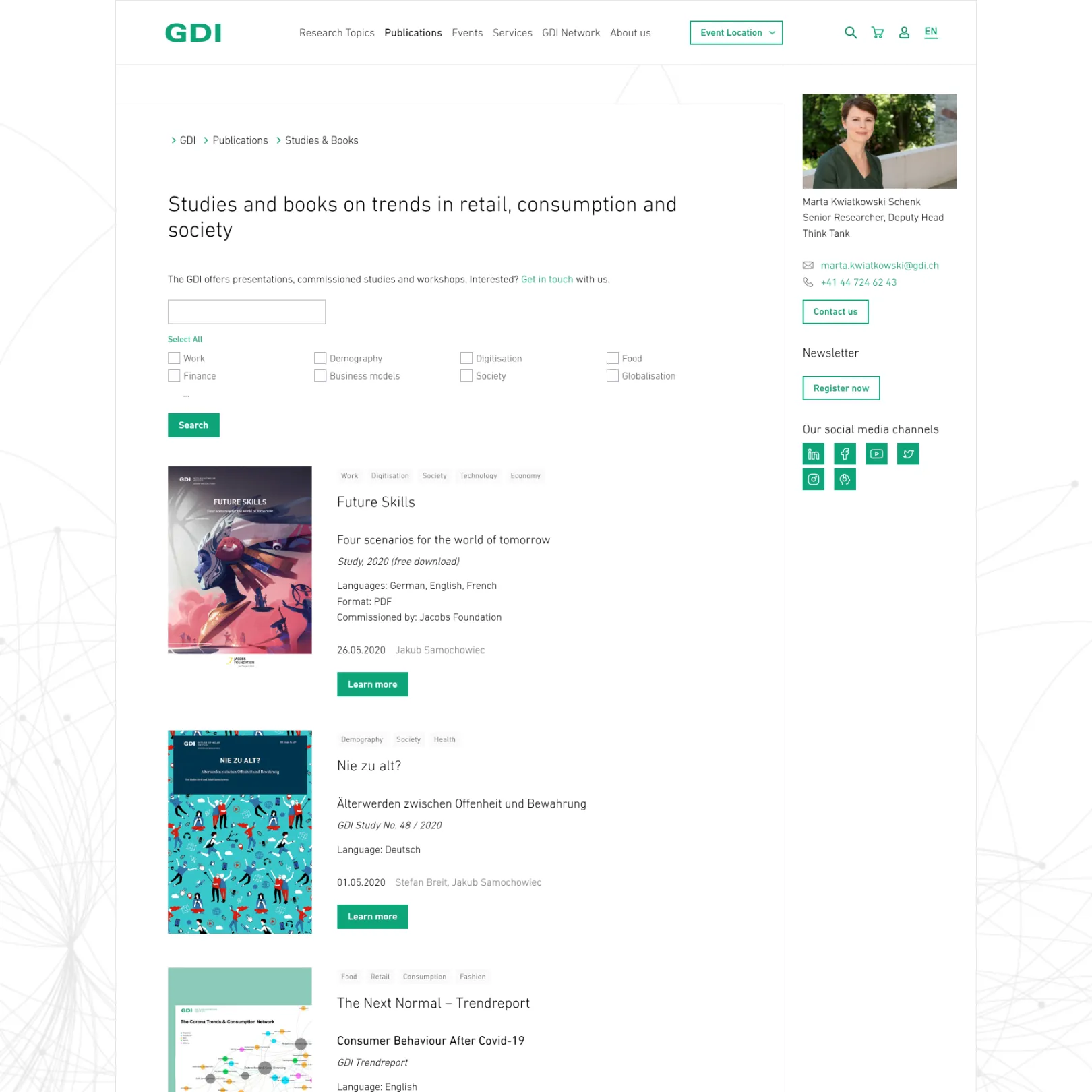 gdi.ch Publications