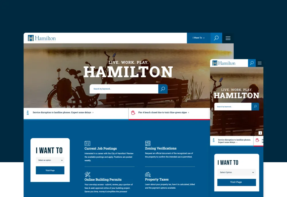 Showcase of the City of Hamilton front page