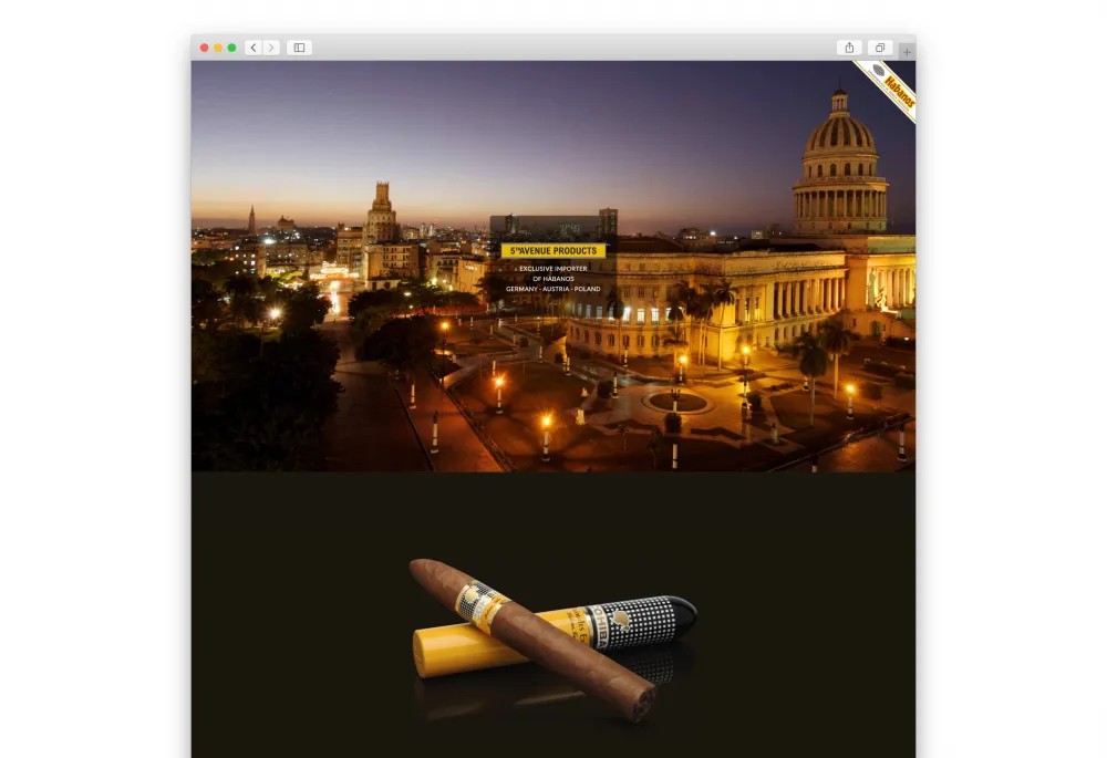 5th Avenue Products front page