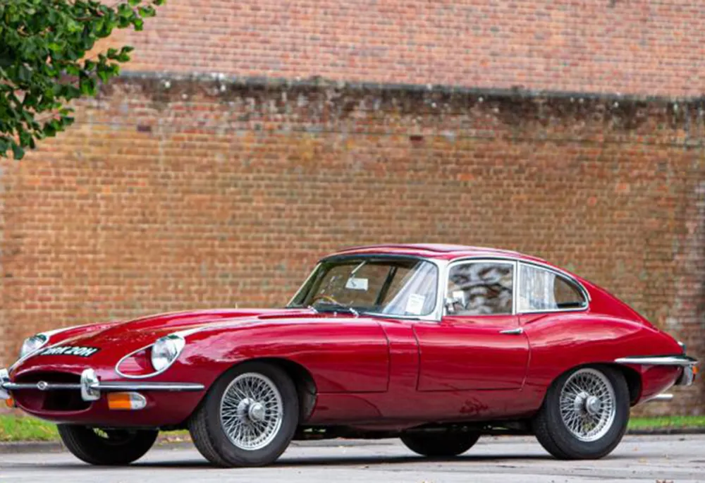 Red sports car