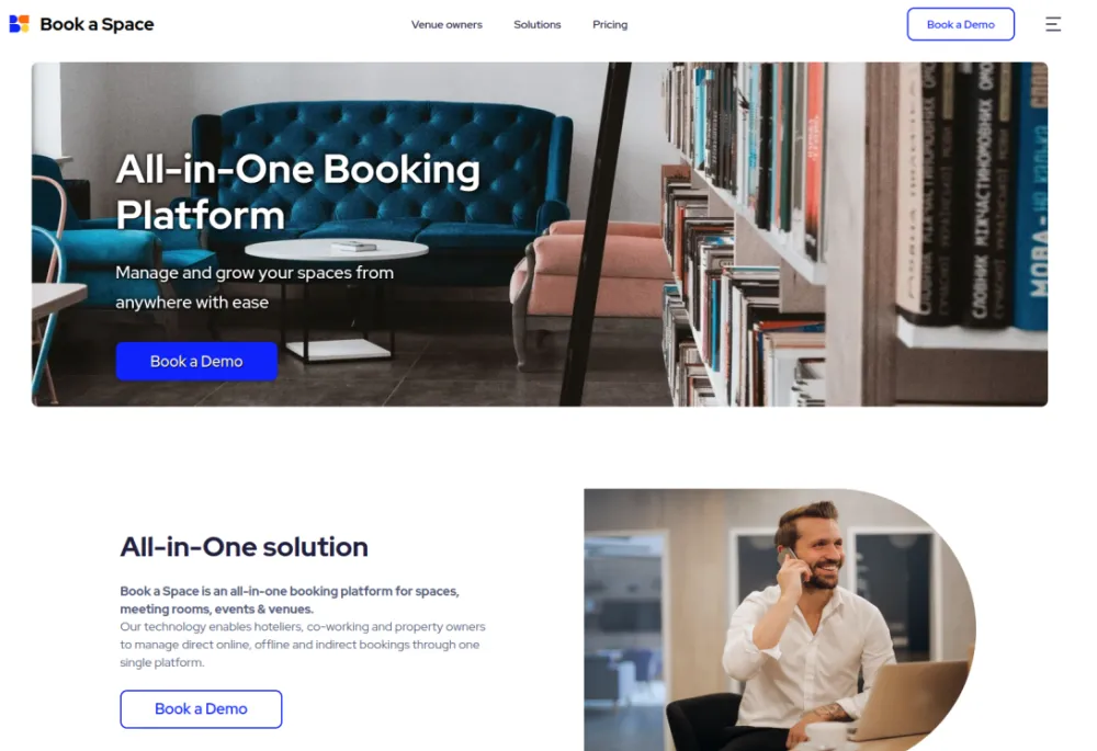 Book a space front page | Joshi Consultancy Services