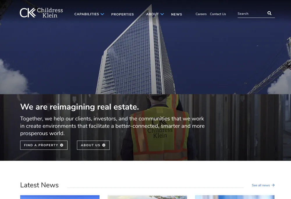 Childress Klein homepage