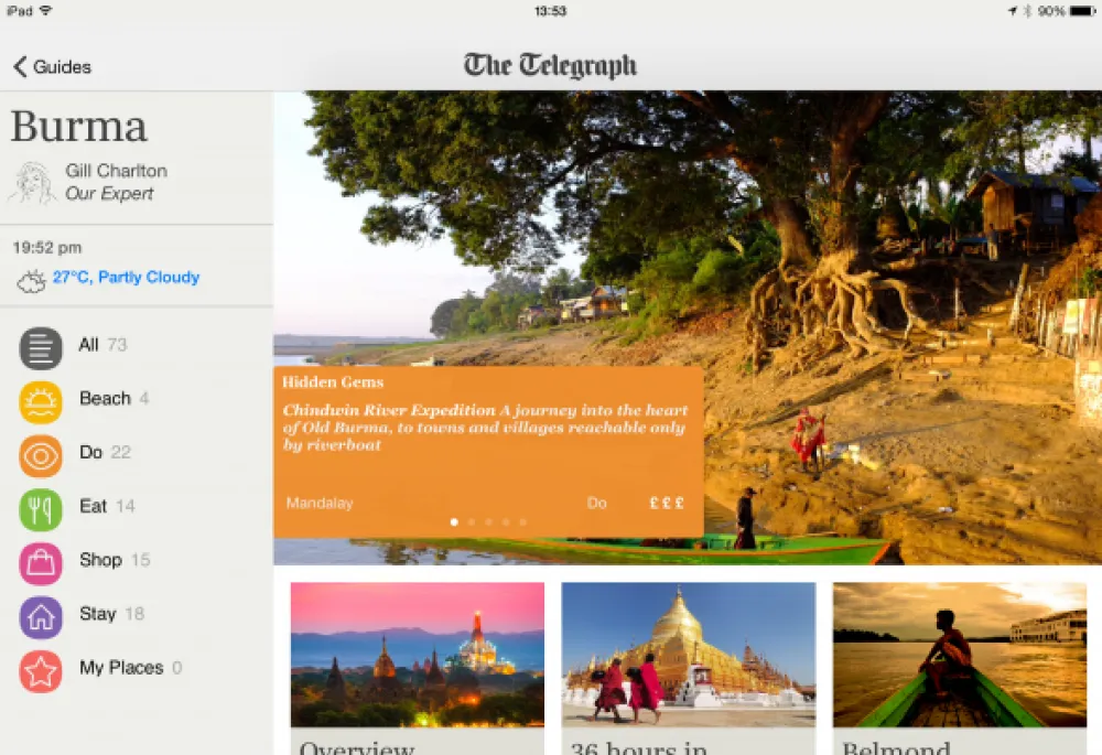 The Telegraph Travel Guides App