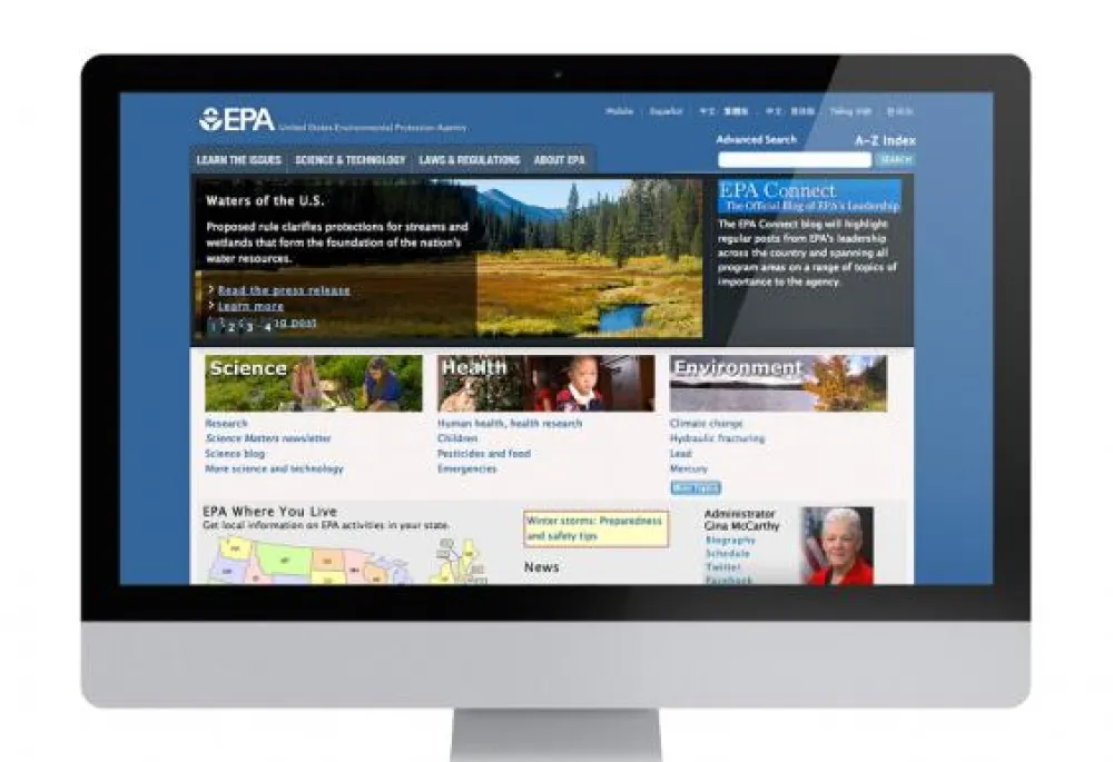 EPA Homepage