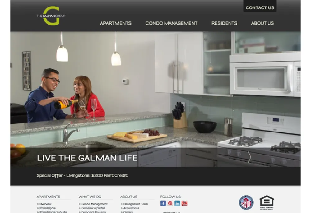 Galman Group's Web & Mobile Site Development by eCity Interactive