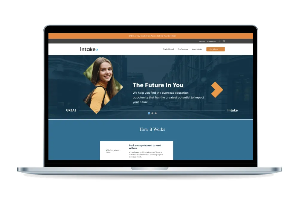 Intake Education Homepage