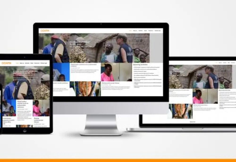 Knowledge Sharing Platform Landing Page