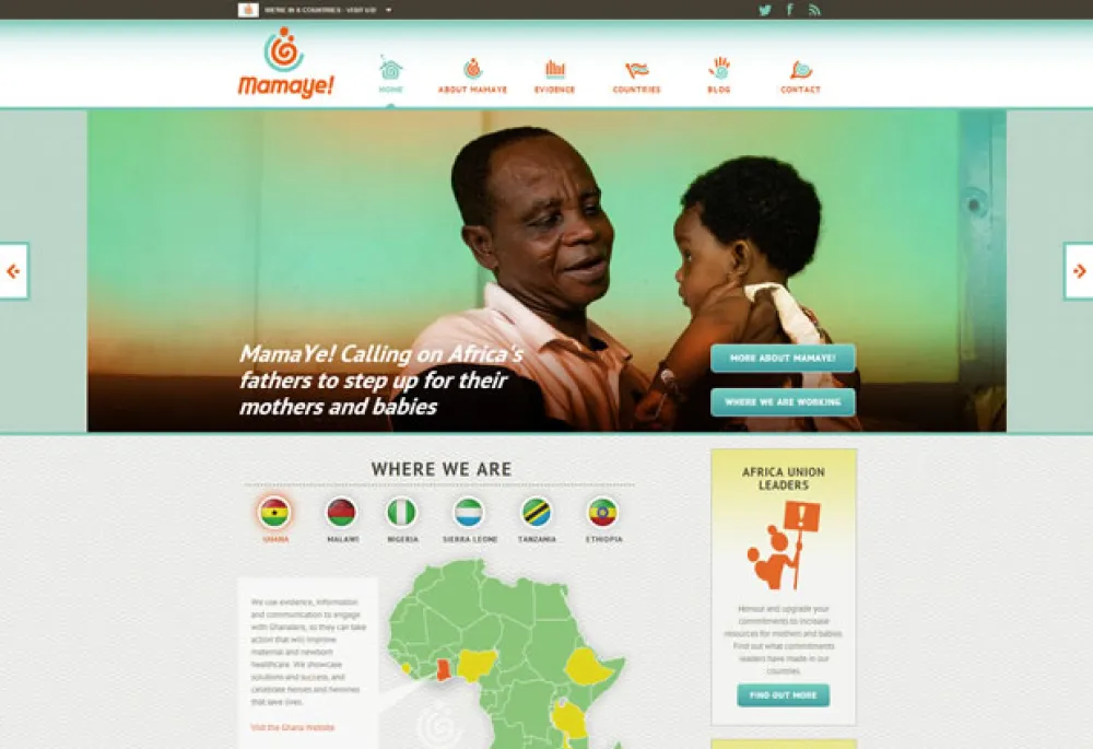 MamaYe homepage
