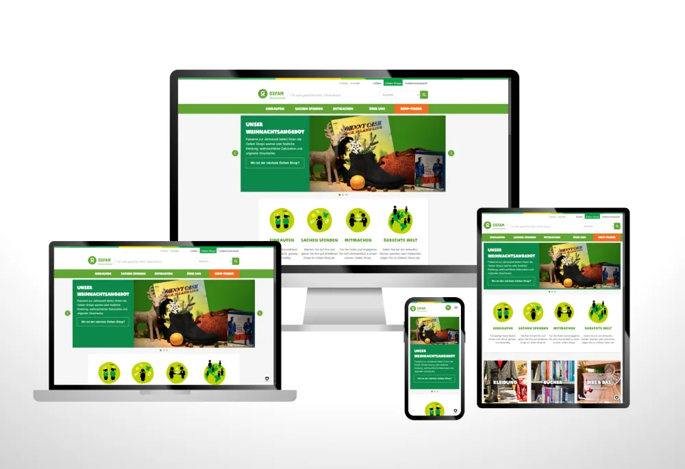 Screenshot shops.oxfam.de