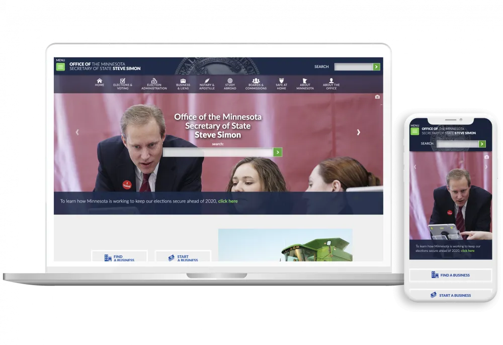 OSS website built by Nighthawk Marketing