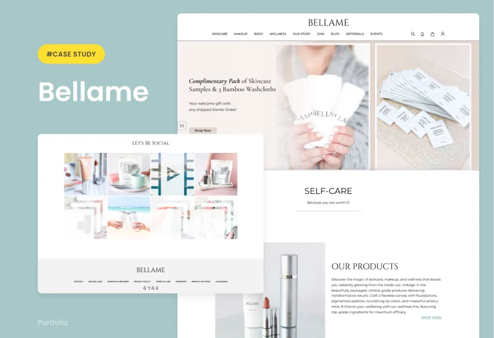 cosmetic-company-drupal-website