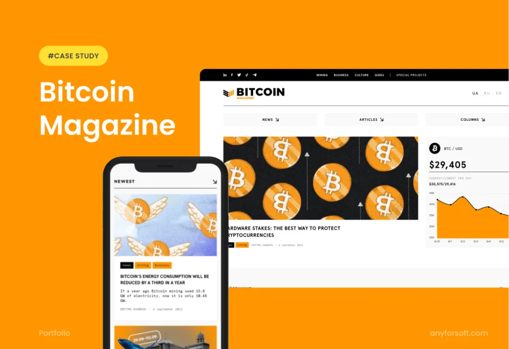 Crypto-news-website-development