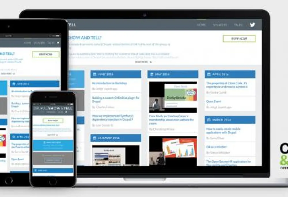 Drupal Show and Tell website 
