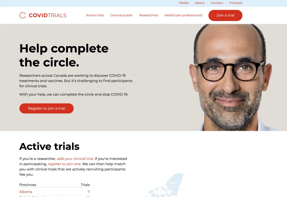 Covid Trials Canada