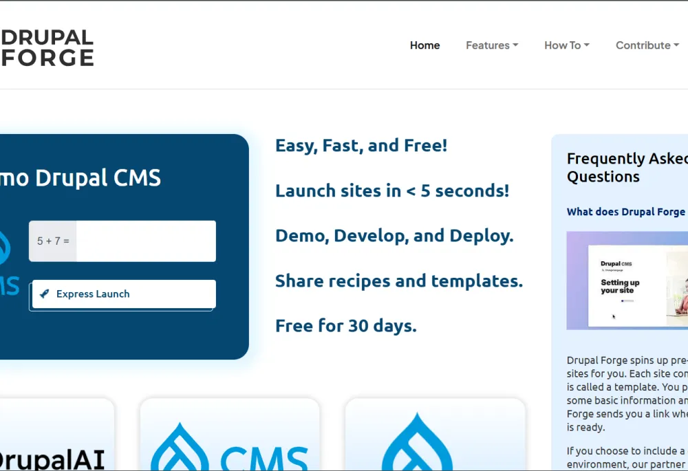 DrupalForge Homepage