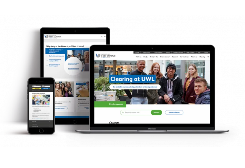 UWL screenshots mobile, tablet, desktop