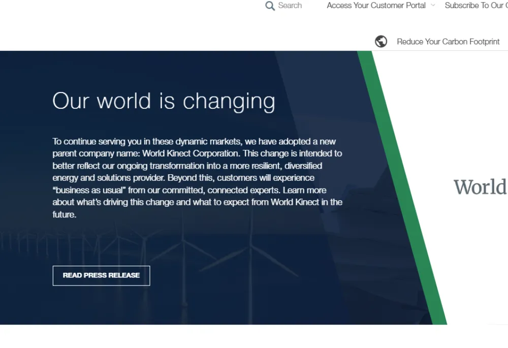 World Kinect Website