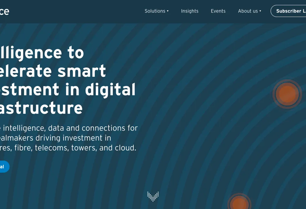Screenshot of TMT website homepage - Lemberg Solutions