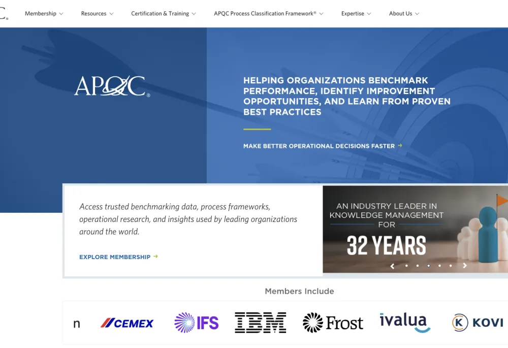 APQC Website