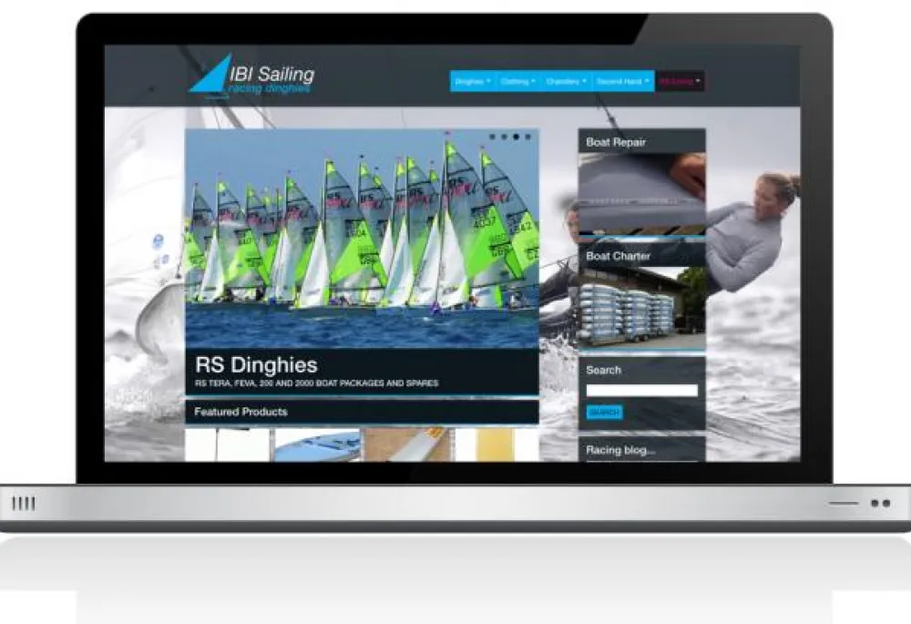 IBI Sailing Ecommerce Website