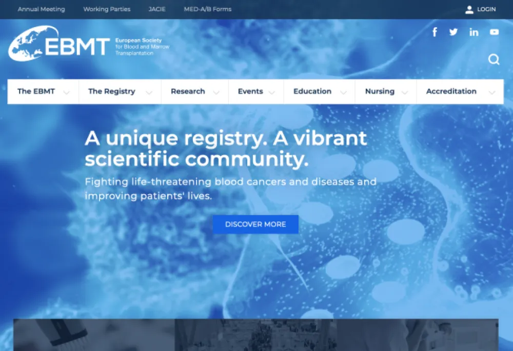 EBMT homepage