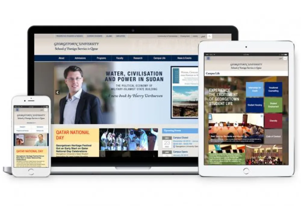 Georgetown University in Qatar (GU-Q) Website