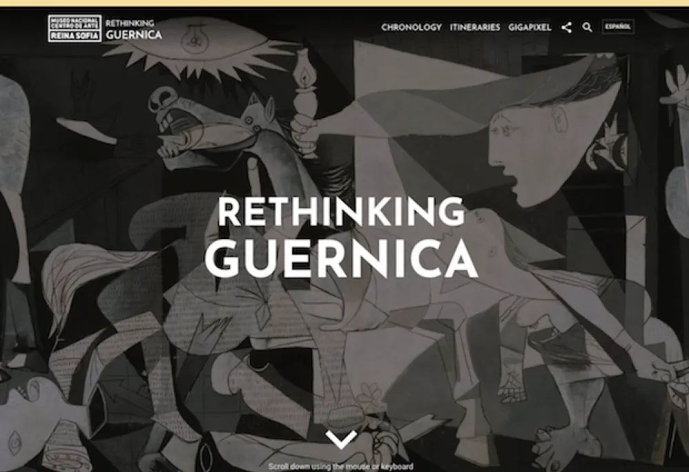Rethinking Guernica Homepage
