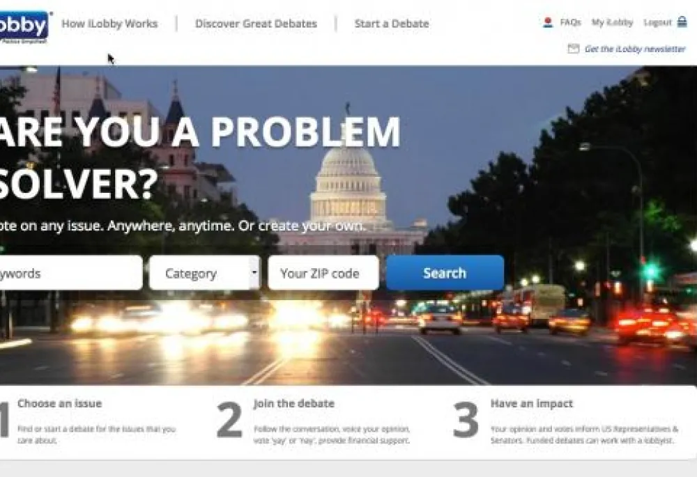 iLobby homepage