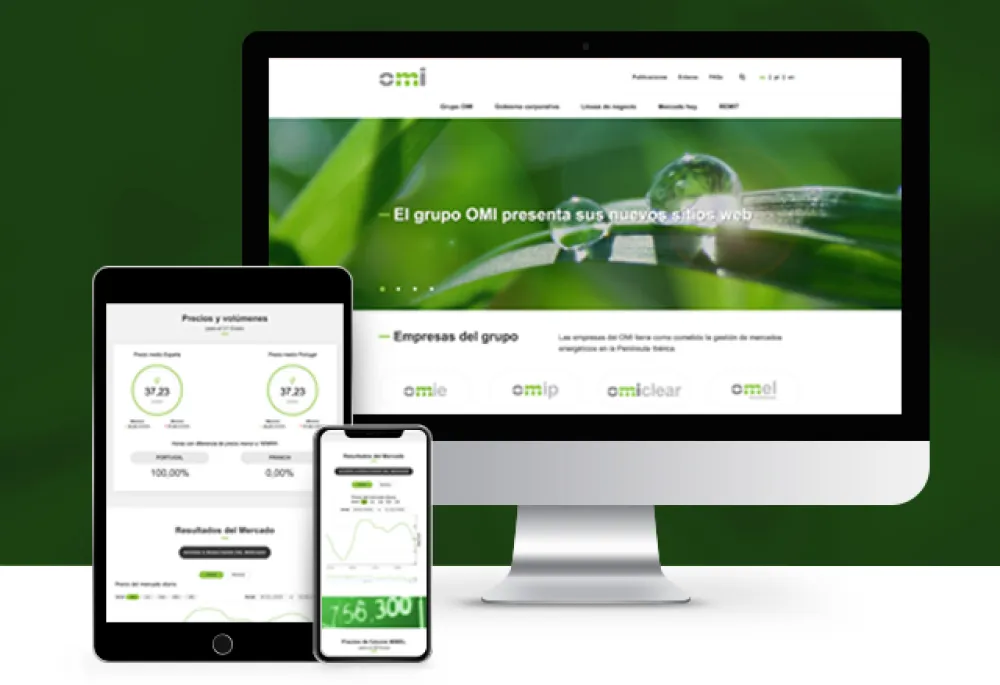 OMI GROUP RESPONSIVE, DESKTOP, TABLET AND SMARTPHONE