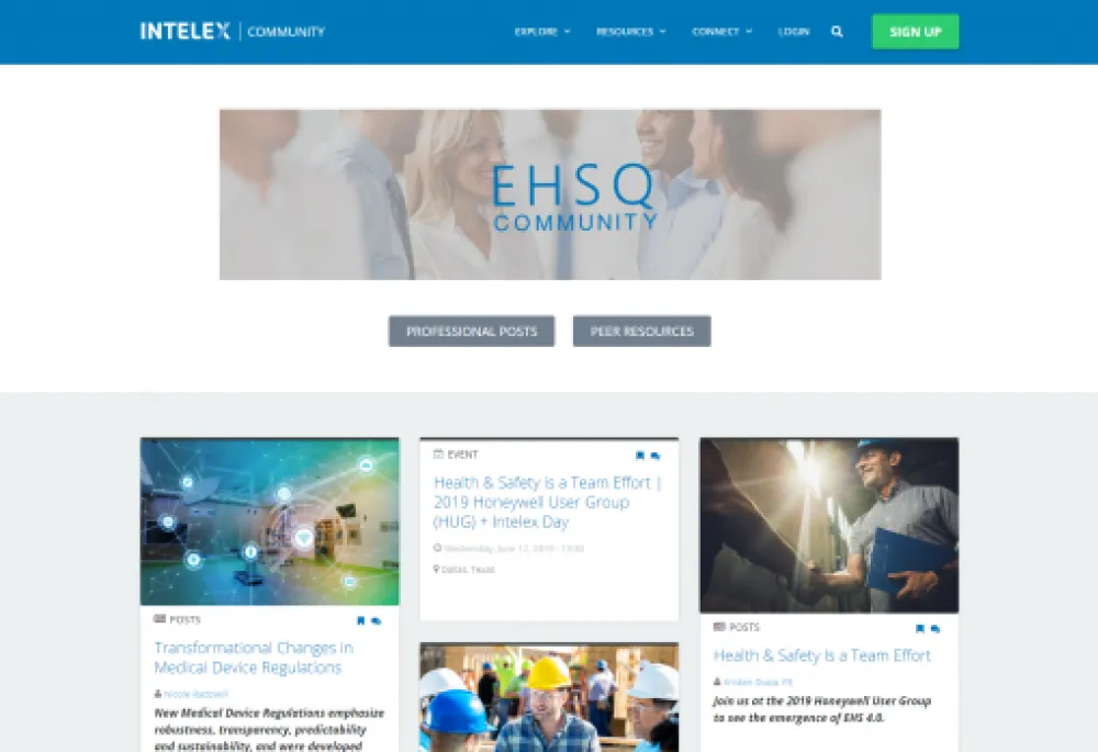 Intelex Community