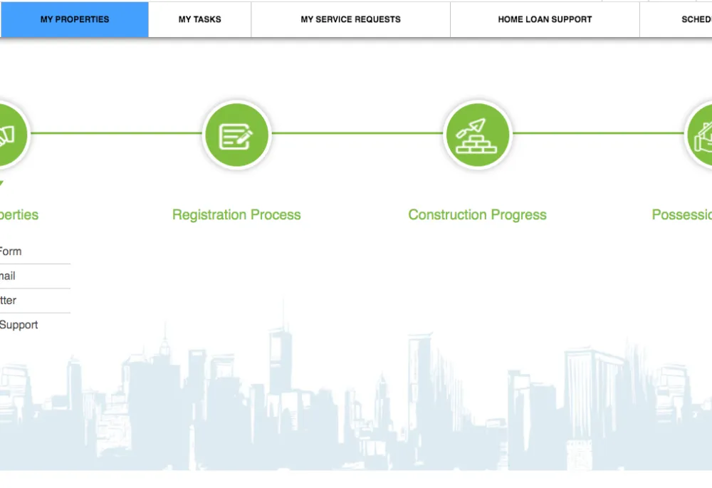 Customer Portal Dashboard