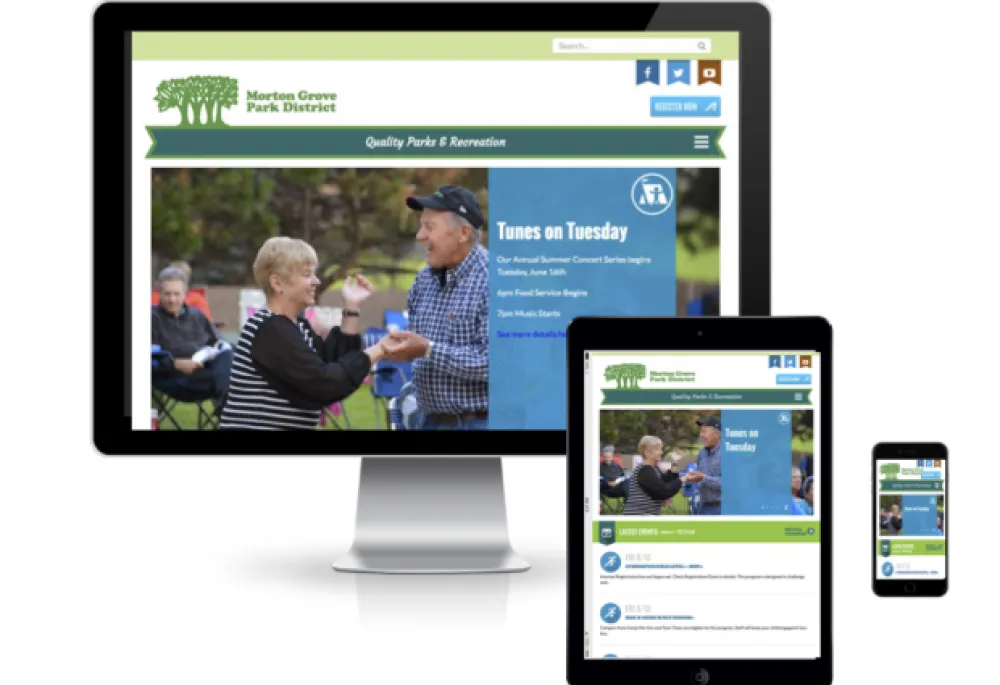 Morton Grove Park District built a new Drupal site with help from Promet Source