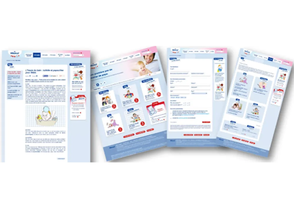 Milumel A baby diary brand site 1
