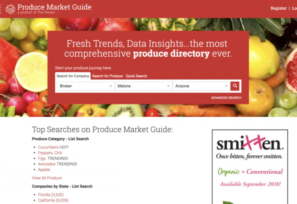 Produce Market Guide - Drupal 8 Development