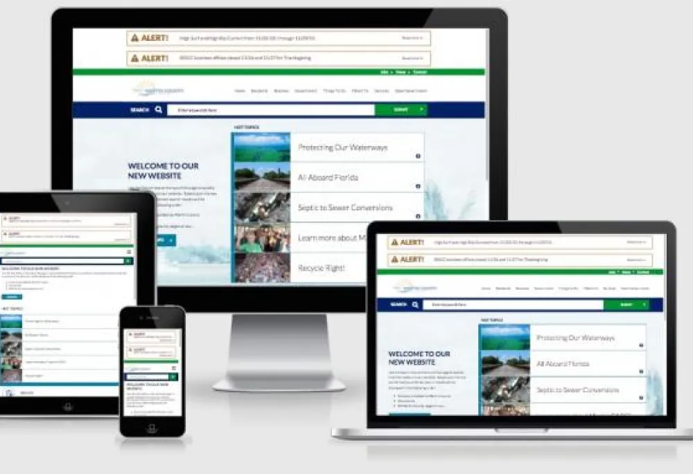 Martin County's new Drupal website is responsive to meet Floridians on the go.